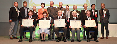 第八回ならびに第九回 日本プロゴルフ殿堂入り式典